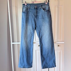 Stylish Blue Flare Women's Jeans